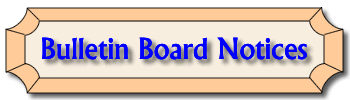 Bulleting Board Notices